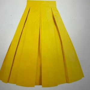 vintage style pleated skirt